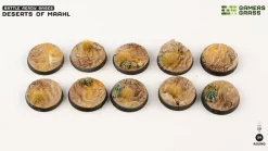 Gamers Grass Basing & Modellering^Deserts of Maahl Bases Round 25 mm (10)