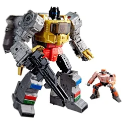 Actionfigurer^Dinobot Grimlock & Autobot Wheelie Deluxe Class Action Figure 22 cm