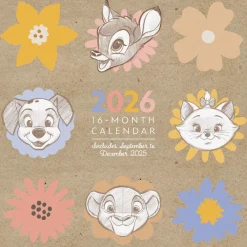 Artist Series Disney Classics 2026 Square Calendar* Kalendere