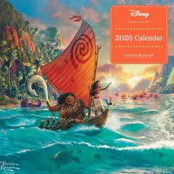Thomas Kinkade Disney Dreams Collection by Studios 2026 Mini Wall Calendar* Teknikk & Vitenskap|Kalendere