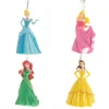 Disney-jul Disney Princess 3D Hanging Decorations Set of 4* Julekuler