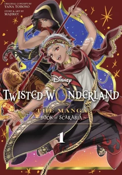 Majiko! Fantasy^Disney Twisted-Wonderland: The Manga – Book of Scarabia, Vol. 1