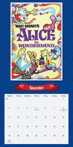 Disney Vintage Posters 2026 Square Cal.* Kalendere