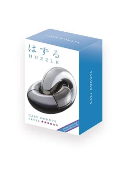 Hanayama Cast Puzzles Hjernetrim^Donuts Cast Puzzle (Level 4)