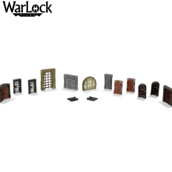 WizKids Doors & Archways Warlock Tiles Box Set* Kart & Battlemaps|Terreng & Tilbehør