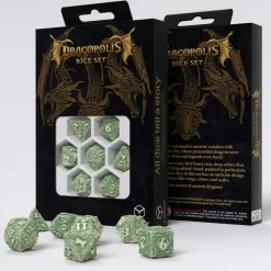 Q-Workshop Sett^Dracopolis Andean Longneck Poly Green /Bone (7)