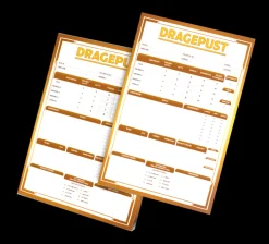 Outland Forlag Dragepust Rolleark* Tilbehør