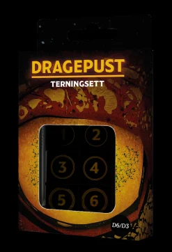 Outland Forlag Sett^Dragepust Terningsett (6)