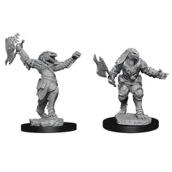 WizKids Karakterer^Dragonborn Female Fighter (Wave 11) Dungeons & Dragons Nolzurs Marvelous Unpainted Miniature Figur