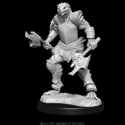 WizKids Karakterer^Dragonborn Female Fighter (Wave 15) Dungeons & Dragons Nolzurs Marvelous Unpainted Miniature Figur