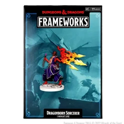 WizKids Dragonborn Female Sorcerer (Wave 1) Dungeons & Dragons Frameworks Figur* Karakterer