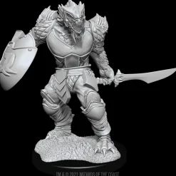 WizKids Dragonborn Male Fighter (Wave 15) Dungeons & Dragons Nolzurs Marvelous Unpainted Miniature Figur* Karakterer
