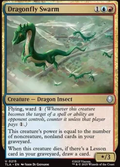 Singles (Løskort)|Singles (Løskort)^Dragonfly Swarm (Enkeltkort)