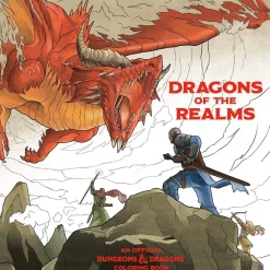 Official Dungeons & Dragons Licensed Tegne & Male^Dragons of the Realms: An Official Dungeons & Dragons Coloring Book