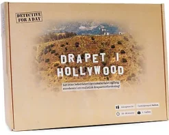 Detective for a Day Drapet i Hollywood* Samarbeid|Escape Room
