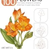 Janet Whittle Tegnebøker^Draw 100: Flowers: From Basic Shapes to Amazing Drawings in Super-Easy Steps