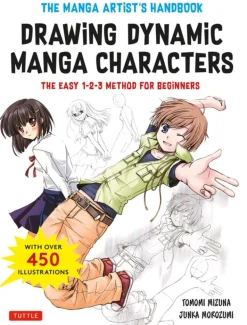 Junka Morozumi Drawing Dynamic Manga Characters: The Easy 1-2-3 Method for Beginners* Tegnebøker|Tegne & Male