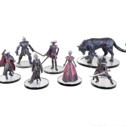 WizKids Karakterer|Tilbehør^Drizzt 35th Anniversary Family & Foes Boxed Set Icons of the Realms Premium Painted Miniatures