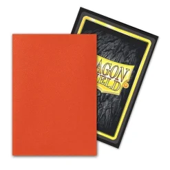 Kortlommer^Dual Matte Ember Japanese Size Sleeves (60) Kortlommer, Dragon Shield