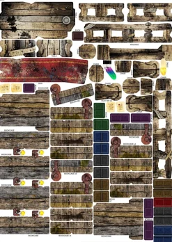 Battle Systems Dungeon Archives* Kart & Battlemaps|Terreng & Tilbehør