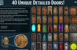 Loke Battle Mats Kart & Battlemaps^Dungeon Doors