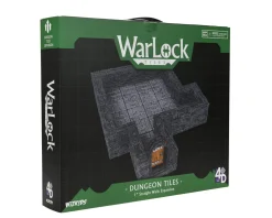 WizKids Dungeon Straight Walls 1 Inch Expansion Pack Warlock Tiles Box Set* Kart & Battlemaps|Terreng & Tilbehør