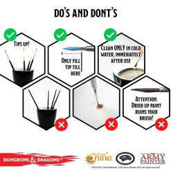 The Army Painter Dungeons & Dragons Nolzur's Marvelous Brush Set* Pensler