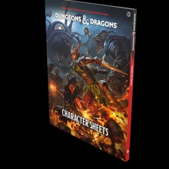 Wizards of the Coast Tilbehør|Tilbehør^Dungeons & Dragons Rpg: Character Sheets (2024)