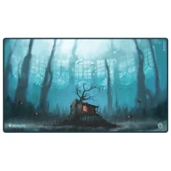 Duskmourn House of Horror Magic the Gathering Play Mat Og Mat Case^Duskmourn: House of Horror Lakeside Shack Play Mat