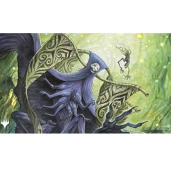 Duskmourn House of Horror Magic the Gathering Play Mat Og Mat Case^Duskmourn: House of Horror Overlord of the Hauntwoods Play Mat