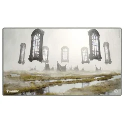 Duskmourn House of Horror Magic the Gathering Play Mat Og Mat Case^Duskmourn: House of Horror Abandoned Playground Play Mat
