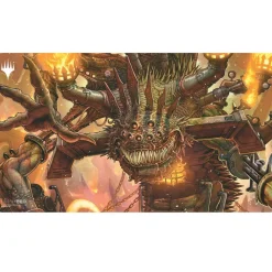 Duskmourn House of Horror Magic the Gathering Duskmourn: House of Horror Overlord of the Boilerbilges Play Mat* Play Mat Og Mat Case