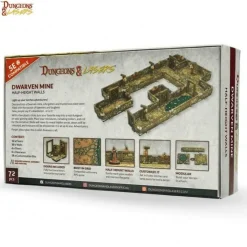 Archon Studio Dwarven Mine* Kart & Battlemaps|Terreng & Tilbehør