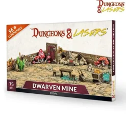 Archon Studio Dwarven Mine Props* Kart & Battlemaps|Terreng & Tilbehør