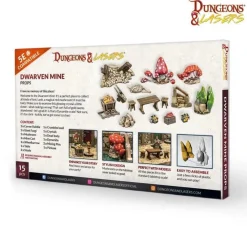 Archon Studio Dwarven Mine Props* Kart & Battlemaps|Terreng & Tilbehør