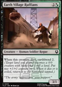 Earth Village Ruffians (Enkeltkort)* Singles (Løskort)|Singles (Løskort)