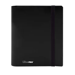 Album, Ark & Permer^Eclipse Jet Black 4-Pocket Pro-Binder