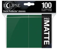 Kortlommer^Eclipse PRO-Matte Forest Green Standard Size Sleeves (100)