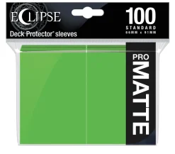 Eclipse PRO-Matte Lime Green Standard Size Sleeves (100)* Kortlommer