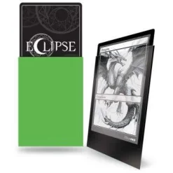 Eclipse PRO-Matte Lime Green Standard Size Sleeves (100)* Kortlommer