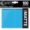 Kortlommer^Eclipse PRO-Matte Sky Blue Standard Size Sleeves (100)