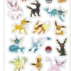 Eevee and it's Evolution Collection Sticker* Klistremerker