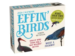 Aaron Reynolds Kalendere^Effin' Birds 2026 Day-to-Day Calendar
