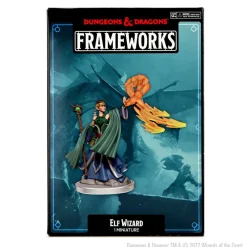 WizKids Elf Female Wizard (Wave 1) Dungeons & Dragons Frameworks Figur* Karakterer