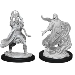 WizKids Karakterer^Elf Male Sorcerer (Wave 11) Dungeons & Dragons Nolzurs Marvelous Unpainted Miniature Figur