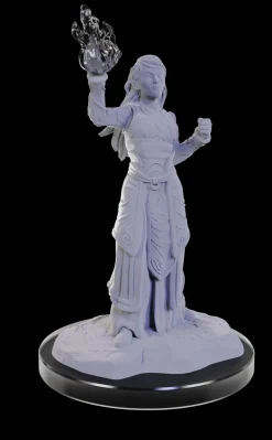 WizKids Karakterer|Tilbehør^Elf Wizards (Wave 22) Dungeons & Dragons Nolzurs Marvelous Unpainted Miniature