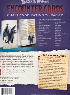 Beadle & Grimm's Encounter Cards Challenge Rating 7+ Pack 2* Tilbehør|Tilbehør