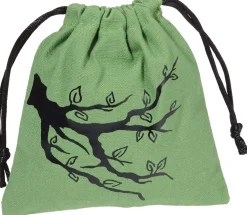 Q-Workshop Poser & Beger^Ent Green & Black Dice Bag Terningpose