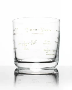 Science Homeware Glass^Equations That Changed The World Whiskey Glass