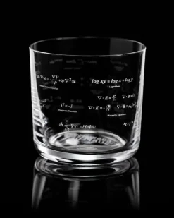 Science Homeware Glass^Equations That Changed The World Whiskey Glass